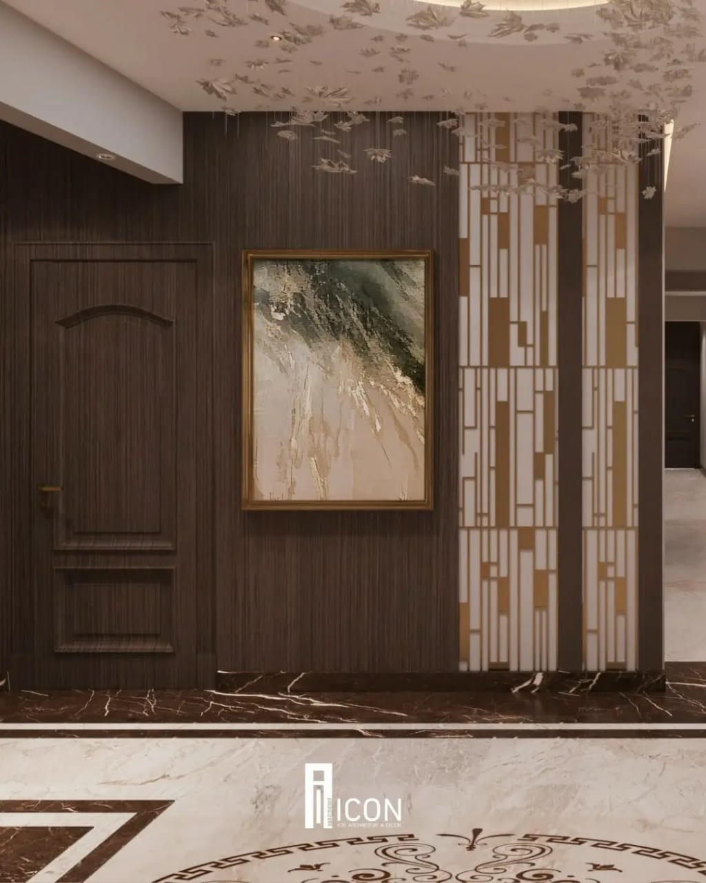 Sculpted Entrance Hall