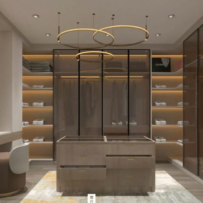 Illuminated Dressing Room